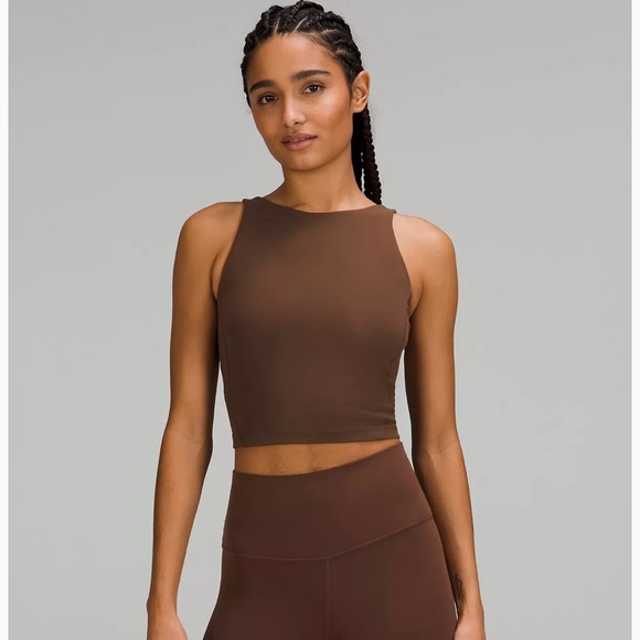 Java lululemon Align High-Neck Tank Top - Size 16 - Picture 1 of 2